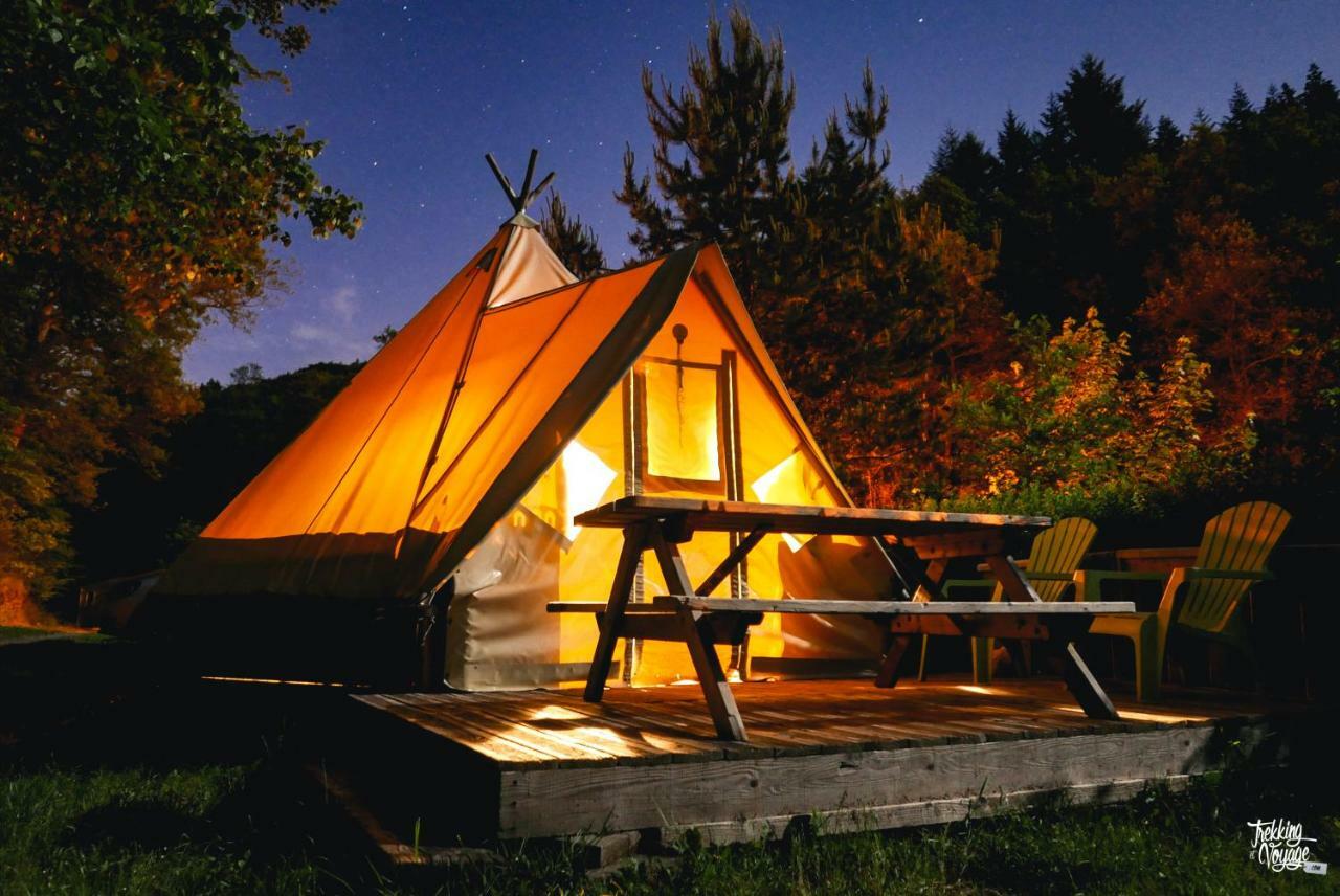 Camping Le Canada-Insolite Chiny Exteriér fotografie